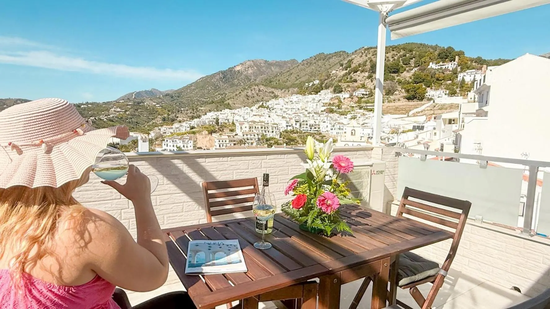 Casa Lourdes Raya Frigiliana location